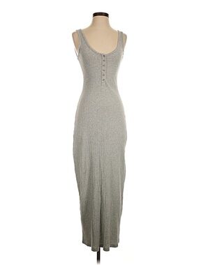 aerie Ribbed Tank Maxi Dress - Gray